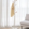 Cây Treo Đồ Gỗ Cao Su Nguyên Khối ARIZE Hanger Tree Trắng – Giá 702.000đ