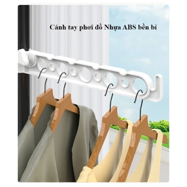 Cây treo quần áo EMOMART ống thép 32mm dày 0.9mm - Lắp đặt linh hoạt, dài có thể thu kéo, chỉ 85.000₫ 9 Cây treo quần áo EMOMART ống thép 32mm dày 0.9mm - Lắp đặt linh hoạt, dài có thể thu kéo, chỉ 85.000₫ 9