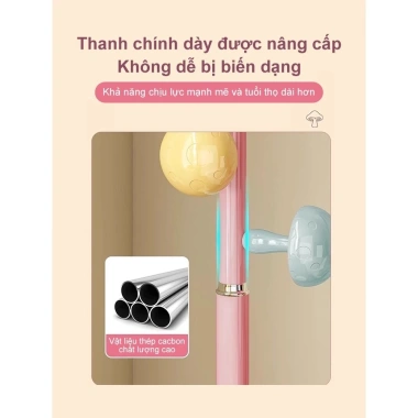 Cây treo quần áo hình nấm dễ thương, giá treo đứng đa năng - chỉ 165k 8