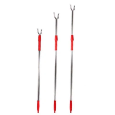 Cây treo quần áo inox 1,5m - Gậy lấy đồ đa năng, bền chắc, giá chỉ 60.000₫