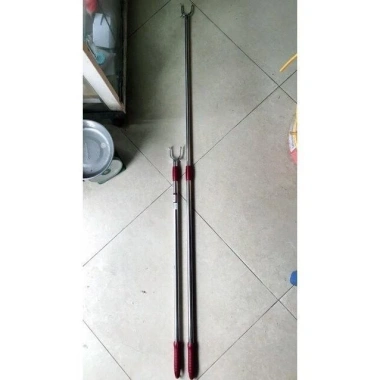 Cây treo quần áo inox 1,5m - Gậy lấy đồ đa năng, bền chắc, giá chỉ 60.000₫
