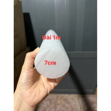 Cây xốp đường kính 7cm dài 1m - Giá siêu ưu đãi 25.000đ, chất lượng cao, giá gốc 30.500đ