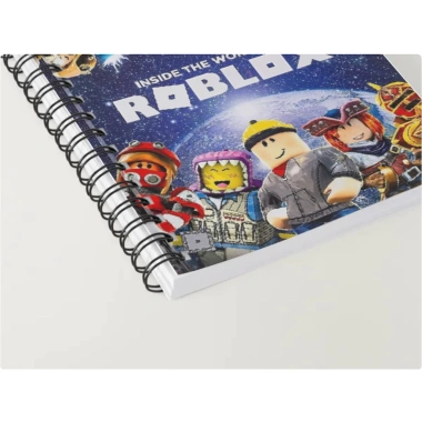 CB87 Roblox - Đóng quyển lò xo, 30 tranh tô màu Acrylic, Nước, Sáp, Giá 30.000đ