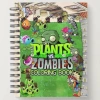 CB93 Plants vs Zombies Set 30 tranh tô màu A4 A5, lò xo đóng quyển, giá 40.000đ