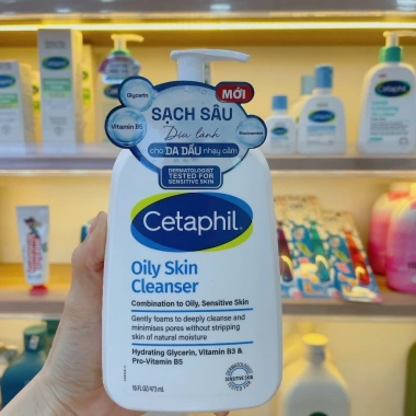 Cetaphil Sữa rửa mặt tạo bọt 236ml - Dưỡng ẩm nhẹ nhàng cho da khô nhạy cảm, giảm giá 260.000₫