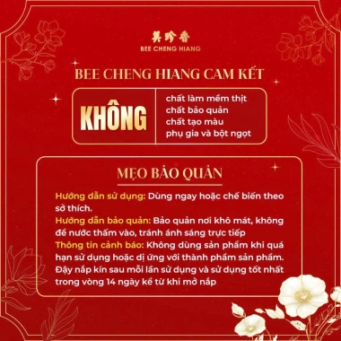 Chà bông gà giòn Bee Cheng Hiang - Crispy Singapore Floss, giảm còn 145.000₫ 6 Chà bông gà giòn Bee Cheng Hiang - Crispy Singapore Floss, giảm còn 145.000₫ 6