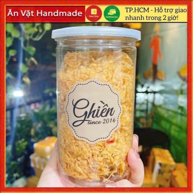 Chà bông heo xỉu ngon 250g - Đồ ăn vặt Sài Gòn, Giá chỉ 99.000₫, không chất bảo quản