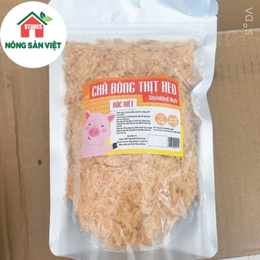 Chà Bông Heo Xù 1kg Đóng Túi Zip Cao Cấp - Siêu Ngon, Giá Ưu Đãi 88.000₫ 4