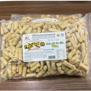 Chả giò tôm sấy mini ăn liền rời Vissan 1kg không cay - Giá ưu đãi 350.000 VND 7