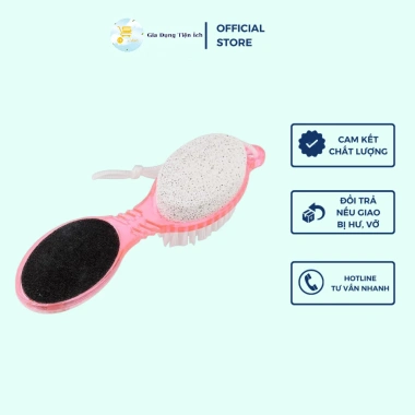Chà Gót Đa Năng 4In1, Chà Đá Bọt Biển Tẩy Tế Bào Chết - An Toàn, Tiện Dụng, 28.000 VND