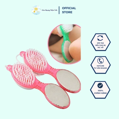 Chà Gót Đa Năng 4In1, Chà Đá Bọt Biển Tẩy Tế Bào Chết - An Toàn, Tiện Dụng, 28.000 VND