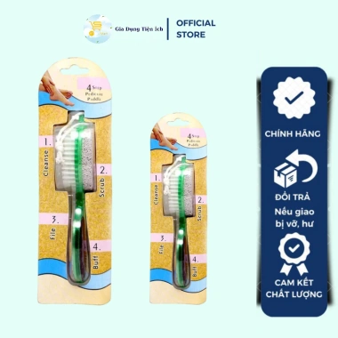 Chà Gót Đa Năng 4In1, Chà Đá Bọt Biển Tẩy Tế Bào Chết - An Toàn, Tiện Dụng, 28.000 VND