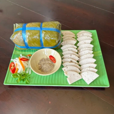 Chả Lụa 1kg Hương Quê Chuẩn Việt - Gói Lá Chuối, Không Nylon, Không Phẩm Màu, Giá 159k 3