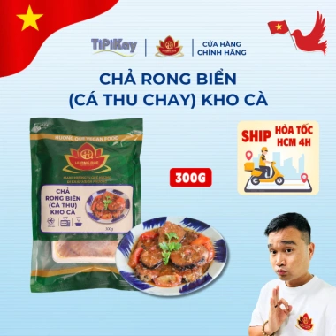 Chả Rong Biển Cà Thu Chay 300g - Kho Cà Đậm Đà, Chay Mặn TiPiKay, Giá 50k Giảm 15k