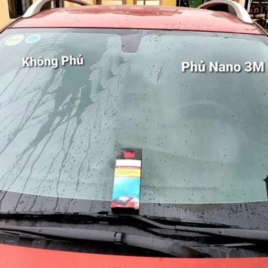 Chai 3M Glass Coat Windshield 8.889 200ml - Phủ Nano chống bám nước, giảm giá 129k