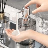 Chai 400ml Chiết Dầu Gội Sữa Tắm - Bình Đựng Nước Rửa Tay Vân Kim Cương Sang Trọng, Giá 40.000đ 3