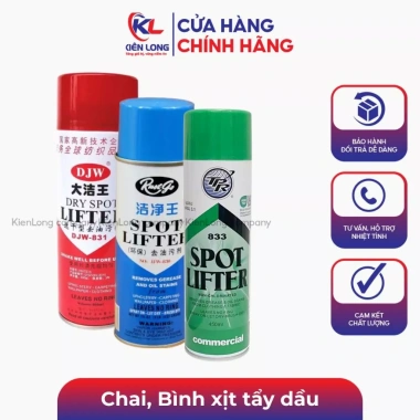 Chai 450ml Dung dịch tẩy dầu máy trên vải 831-833-830 - Bình xịt, giảm còn 82.000₫