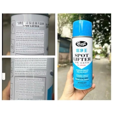 Chai 450ml Dung dịch tẩy dầu máy trên vải 831-833-830 - Bình xịt, giảm còn 82.000₫