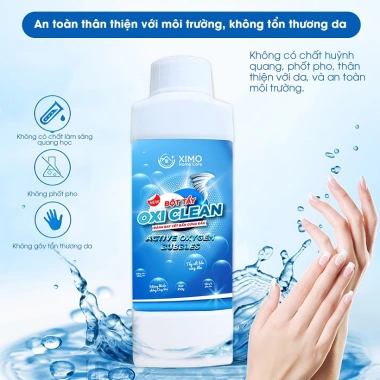 Chai bột tẩy vết bẩn Oxy Clean Ximo 350g - Giá 99.000₫, sạch nhanh mọi bề mặt 7