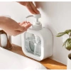 Chai chiết đa năng xà phòng sữa tắm, dầu gội dạng nhấn trong suốt - Tiện lợi, 20k