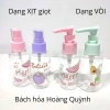 Chai chiết mỹ phẩm mini du lịch, họa tiết xinh xắn, dầu gội sữa tắm 22.000₫ 2
