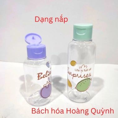 Chai chiết mỹ phẩm mini du lịch, họa tiết xinh xắn, dầu gội sữa tắm 22.000₫ 8