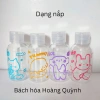 Chai chiết mỹ phẩm mini du lịch, họa tiết xinh xắn, dầu gội sữa tắm 22.000₫ 9