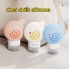 Chai chiết silicone 30ml - Lọ chiết dầu gội, sữa tắm, sữa rửa mặt, nhỏ gọn tiện lợi, 28.000₫