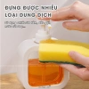 Chai chiết xà phòng trong suốt UCHUU - Bình đựng sữa tắm, dầu gội du lịch, lọ nhựa vòi bơm khóa, chỉ 31.000đ 8