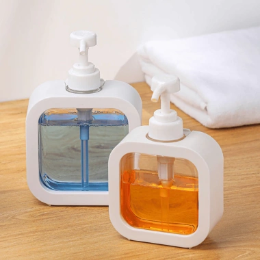Chai đựng dầu gội, sữa tắm, nước rửa tay 300ml-500ml - Thiết kế căn gác nhỏ, giá chỉ 35.000 VND