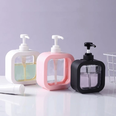 Chai đựng dầu gội, sữa tắm, nước rửa tay 300ml-500ml - Thiết kế căn gác nhỏ, giá chỉ 35.000 VND