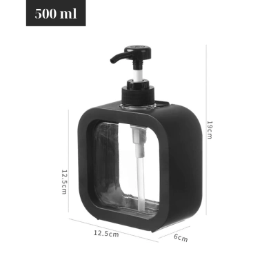 Chai đựng dầu gội, sữa tắm, nước rửa tay 300ml-500ml - Thiết kế căn gác nhỏ, giá chỉ 35.000 VND