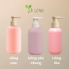 Chai Đựng Dầu Gội và Sữa Tắm 200ml Hồng - Bình Chiết 3 Sắc Độ Cây Gió Nhỏ 17k 4
