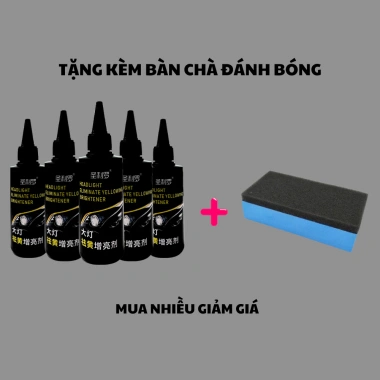 Chai Dưỡng Nhựa Ô Tô Xe Máy - Phục Hồi Nhựa Đen, Đánh Bóng Đèn Pha, Làm Mới Vô Lăng & Vỏ Xe Cao Cấp - Chỉ 89.000₫ 3
