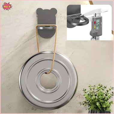 Chai Gel Tắm Đa Năng N & X - Điều Chỉnh Dầu Gội, Xà Phòng, Tay, Móc Treo Tường, Miễn Phí Đấm, Giá 49.060₫ 4