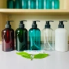 Chai lọ nhựa 350ml dạng bầu tròn, màu Nâu/Xanh/Xanh Ngọc/Trong/Trắng Sứ, vòi nhấn tiện lợi, lưu trữ dầu gội và sữa tắm - Giá chỉ 8.100₫ 10