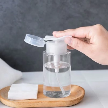 Chai lọ nhựa chiết nước tẩy trang Tone - Dung dịch làm đẹp có nút nhấn, chỉ 22k