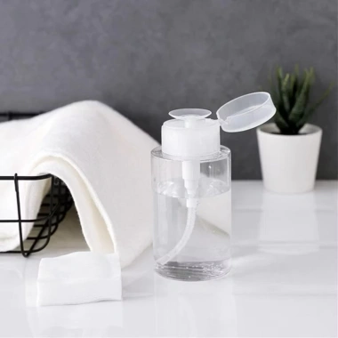 Chai lọ nhựa chiết nước tẩy trang Tone - Dung dịch làm đẹp có nút nhấn, chỉ 22k
