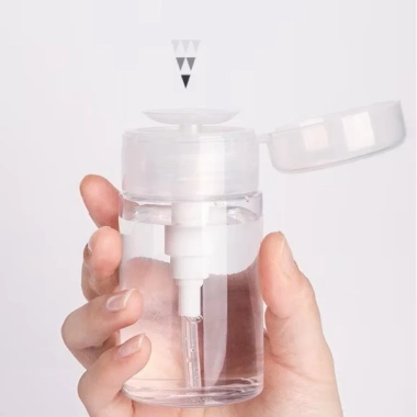 Chai lọ nhựa chiết nước tẩy trang Tone - Dung dịch làm đẹp có nút nhấn, chỉ 22k