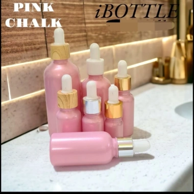 Chai lọ sang chiết mỹ phẩm thủy tinh - Phun sơn hồng, đa dung tích, giá chỉ 8.500đ