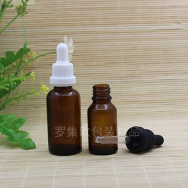 Chai Lọ Thủy Tinh Lọ Chiết Serum Bóp Giọt Khoen Đen 5-100ml Giá chỉ 3.000đ