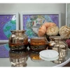Chai lọ thủy tinh WX nâu nắp vàng 40ml + 30g in chữ - Giá chỉ 34.000đ 5