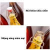 Chai Nắp Cài Thủy Tinh Loại Dầy + Gọng Inox 304 250ml 500ml 750ml 1.000ml Combo Giá Rẻ 29.700 VND 3