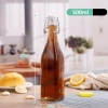 Chai Nắp Cài Thủy Tinh Loại Dầy + Gọng Inox 304 250ml 500ml 750ml 1.000ml Combo Giá Rẻ 29.700 VND 10