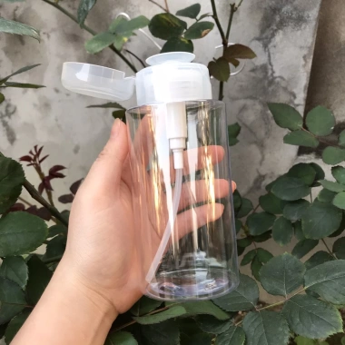 Chai nhựa 300ml đựng nước tẩy trang, cồn, dung dịch nhấn - Giá ưu đãi 18.999đ