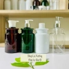Chai nhựa 500ml cổ 2 tầng, màu đa dạng, vòi nhấn đa kiểu - Đựng dầu gội, sữa tắm, 11.500₫ 2