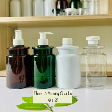 Chai nhựa 500ml cổ 2 tầng, màu đa dạng, vòi nhấn đa kiểu - Đựng dầu gội, sữa tắm, 11.500₫ 6 Chai nhựa 500ml cổ 2 tầng, màu đa dạng, vòi nhấn đa kiểu - Đựng dầu gội, sữa tắm, 11.500₫ 6