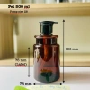 Chai nhựa 500ml cổ 2 tầng, màu đa dạng, vòi nhấn đa kiểu - Đựng dầu gội, sữa tắm, 11.500₫ 9