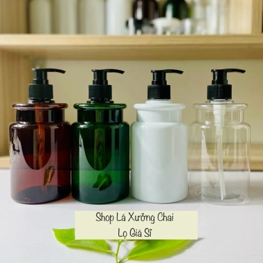 Chai nhựa 500ml cổ 2 tầng, màu đa dạng, vòi nhấn đa kiểu - Đựng dầu gội, sữa tắm, 11.500₫ 10 Chai nhựa 500ml cổ 2 tầng, màu đa dạng, vòi nhấn đa kiểu - Đựng dầu gội, sữa tắm, 11.500₫ 10