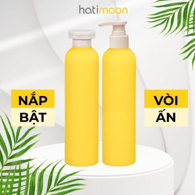 Chai nhựa nắp bật HATIMOON - Thiết kế thân cao, dung tích 200/260/400ml, phù hợp chiết dầu gội, sữa tắm, mỹ phẩm - Giá chỉ 22.000 VND 4 Chai nhựa nắp bật HATIMOON - Thiết kế thân cao, dung tích 200/260/400ml, phù hợp chiết dầu gội, sữa tắm, mỹ phẩm - Giá chỉ 22.000 VND 4